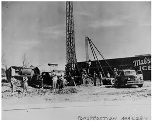 Primary view of object titled 'Malsby Dairy Construction'.