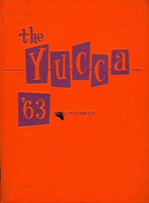Primary view of object titled 'The Yucca, Yearbook of North Texas State University, 1963'.