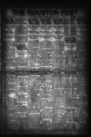 Primary view of object titled 'The Houston Post. (Houston, Tex.), Vol. 36, No. 274, Ed. 1 Sunday, January 2, 1921'.