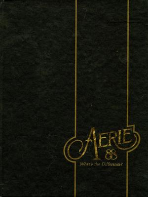 Primary view of object titled 'The Aerie, Yearbook of North Texas State University, 1988'.
