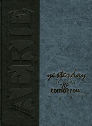 Primary view of object titled 'The Aerie, Yearbook of University of North Texas, 2002'.