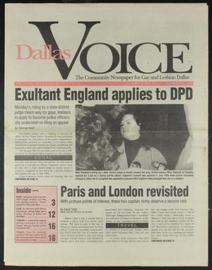 Primary view of object titled 'Dallas Voice (Dallas, Tex.), Vol. 8, No. 42, Ed. 1 Friday, February 7, 1992'.