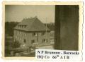 Photograph: [Barracks of Norman P. Bruneau]