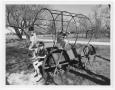 Photograph: [Covered Wagon at Samuel East Park]