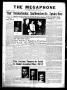 Newspaper: The Megaphone (Georgetown, Tex.), Vol. 33, No. 28, Ed. 1 Saturday, Ap…