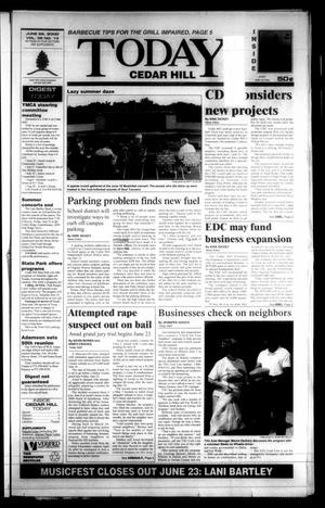 Primary view of object titled 'Today Cedar Hill (Duncanville, Tex.), Vol. 35, No. 13, Ed. 1 Thursday, June 22, 2000'.