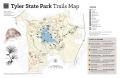 Primary view of Tyler State Park Trails Map