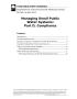 Pamphlet: Managing Small Public Water Systems: Part D, Compliance