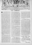 Newspaper: Věstník (West, Tex.), Vol. 33, No. 35, Ed. 1 Wednesday, August 29, 19…