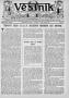 Newspaper: Věstník (West, Tex.), Vol. 28, No. 32, Ed. 1 Wednesday, August 7, 1940