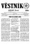 Newspaper: Věstník (West, Tex.), Vol. 63, No. 42, Ed. 1 Wednesday, October 22, 1…