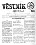 Primary view of Věstník (West, Tex.), Vol. 60, No. 22, Ed. 1 Wednesday, May 31, 1972