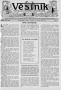 Newspaper: Věstník (West, Tex.), Vol. 23, No. 37, Ed. 1 Wednesday, July 24, 1935