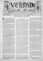 Newspaper: Věstník (West, Tex.), Vol. 33, No. 2, Ed. 1 Wednesday, January 10, 19…