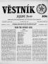 Newspaper: Věstník (West, Tex.), Vol. 60, No. 46, Ed. 1 Wednesday, November 15, …