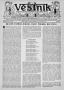 Newspaper: Věstník (West, Tex.), Vol. 28, No. 19, Ed. 1 Wednesday, May 8, 1940