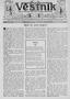 Newspaper: Věstník (West, Tex.), Vol. 21, No. 30, Ed. 1 Wednesday, June 7, 1933