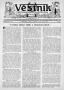 Newspaper: Věstník (West, Tex.), Vol. 30, No. 41, Ed. 1 Wednesday, October 14, 1…