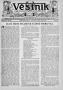 Newspaper: Věstník (West, Tex.), Vol. 28, No. 35, Ed. 1 Wednesday, August 28, 19…