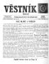Newspaper: Věstník (West, Tex.), Vol. 49, No. 36, Ed. 1 Wednesday, September 6, …