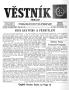 Primary view of Věstník (West, Tex.), Vol. 49, No. 38, Ed. 1 Wednesday, September 20, 1961