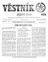 Newspaper: Věstník (West, Tex.), Vol. 60, No. 35, Ed. 1 Wednesday, August 30, 19…