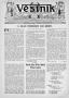 Newspaper: Věstník (West, Tex.), Vol. 25, No. 4, Ed. 1 Wednesday, January 27, 19…