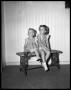 Photograph: Two Children on a Bench