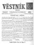 Primary view of Věstník (West, Tex.), Vol. 49, No. 48, Ed. 1 Wednesday, November 29, 1961