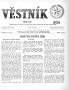 Primary view of Věstník (West, Tex.), Vol. 54, No. 15, Ed. 1 Wednesday, April 13, 1966