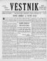 Newspaper: Věstník (West, Tex.), Vol. 38, No. 49, Ed. 1 Wednesday, December 6, 1…