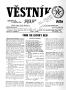 Newspaper: Věstník (West, Tex.), Vol. 67, No. 45, Ed. 1 Wednesday, November 7, 1…