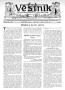 Newspaper: Věstník (West, Tex.), Vol. 35, No. 33, Ed. 1 Wednesday, August 13, 19…