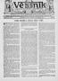 Newspaper: Věstník (West, Tex.), Vol. 28, No. 36, Ed. 1 Wednesday, September 4, …