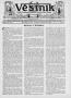 Newspaper: Věstník (West, Tex.), Vol. 24, No. 28, Ed. 1 Wednesday, May 20, 1936