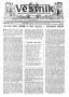 Newspaper: Věstník (West, Tex.), Vol. 25, No. 43, Ed. 1 Wednesday, October 27, 1…