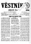Newspaper: Věstník (West, Tex.), Vol. 65, No. 17, Ed. 1 Wednesday, April 27, 1977