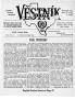 Newspaper: Věstník (West, Tex.), Vol. 48, No. 40, Ed. 1 Wednesday, October 12, 1…