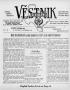 Newspaper: Věstník (West, Tex.), Vol. 45, No. 46, Ed. 1 Wednesday, November 13, …