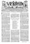 Newspaper: Věstník (West, Tex.), Vol. 25, No. 46, Ed. 1 Wednesday, November 17, …