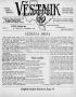 Newspaper: Věstník (West, Tex.), Vol. 45, No. 47, Ed. 1 Wednesday, November 20, …