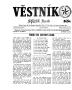 Newspaper: Věstník (West, Tex.), Vol. 63, No. 3, Ed. 1 Wednesday, January 15, 19…