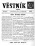 Primary view of Věstník (West, Tex.), Vol. 49, No. 41, Ed. 1 Wednesday, October 11, 1961