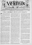 Newspaper: Věstník (West, Tex.), Vol. 30, No. 33, Ed. 1 Wednesday, August 19, 19…