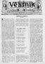 Newspaper: Věstník (West, Tex.), Vol. 22, No. 43, Ed. 1 Wednesday, September 5, …