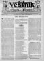 Newspaper: Věstník (West, Tex.), Vol. 31, No. 7, Ed. 1 Wednesday, February 17, 1…