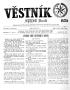 Newspaper: Věstník (West, Tex.), Vol. 59, No. 34, Ed. 1 Wednesday, August 25, 19…