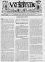 Newspaper: Věstník (West, Tex.), Vol. 35, No. 34, Ed. 1 Wednesday, August 20, 19…