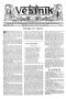 Newspaper: Věstník (West, Tex.), Vol. 34, No. 40, Ed. 1 Wednesday, October 2, 19…