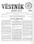 Newspaper: Věstník (West, Tex.), Vol. 56, No. 12, Ed. 1 Wednesday, March 20, 1968